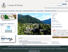 Tablet Screenshot of comune.paluzza.ud.it